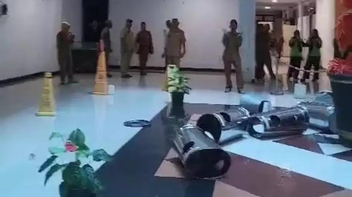 ASN di lingkup Pemerintah Provinsi Maluku Utara melakukan protes karena belum terima TPP.