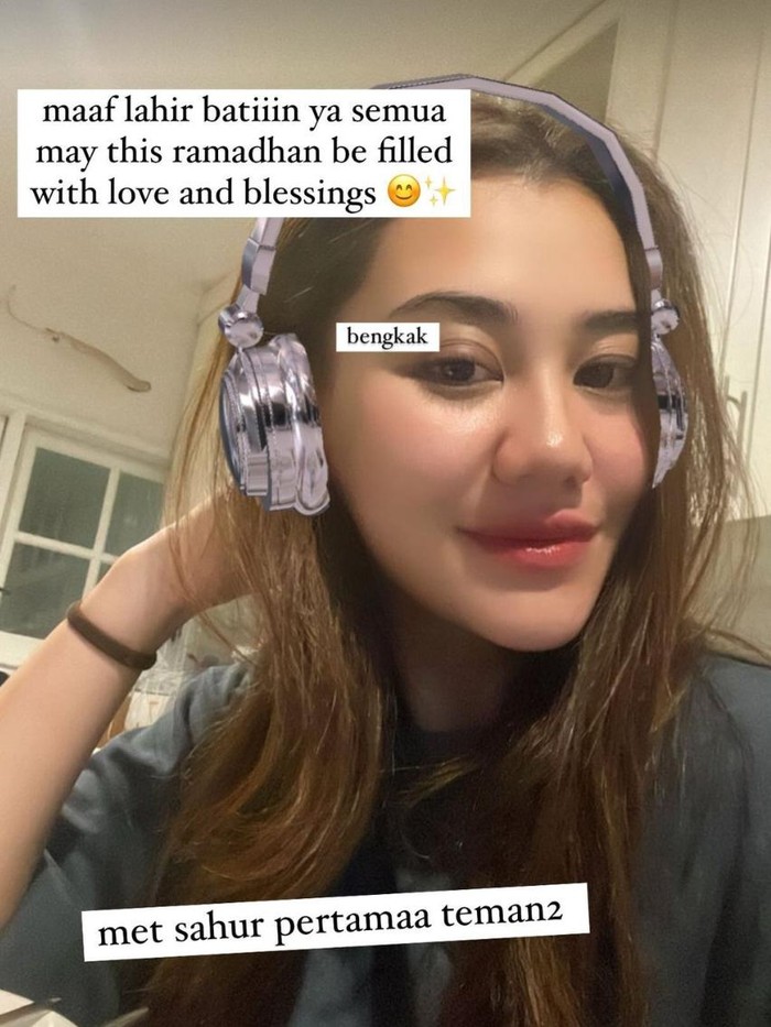 sahur pertama selebritas