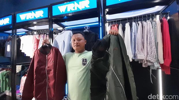 Bayu Owner Wener konveksi terbesar di Pangandaran