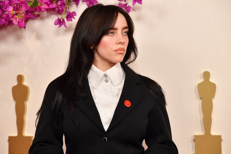HOLLYWOOD, CALIFORNIA - MARCH 10: Billie Eilish attends the 96th Annual Academy Awards on March 10, 2024 in Hollywood, California. (Photo by Sarah Morris/WireImage)