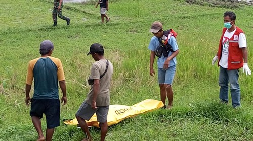 Buruh tani bernama Sagi (51) tewas di lahan pertanian sawah Subak Samblung, Kecamatan Sukawati, Kabupaten Gianyar, Bali. (Dok Polsek Sukawati)