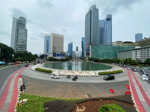 Cuti Hari Nyepi dan Awal Ramadan, Lalin Sekitar Bundaran HI Lancar Jaya