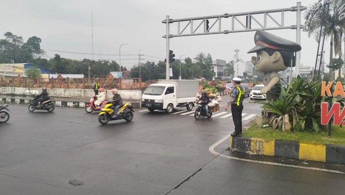 Peningkatan volume kendaraan tercatat dari exit tol Singosari