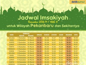Link Download Jadwal Imsakiyah Puasa Ramadan 2024 Pekanbaru PDF