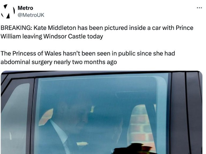 Kate Middleton bersama tiga anaknya usai operasi perut