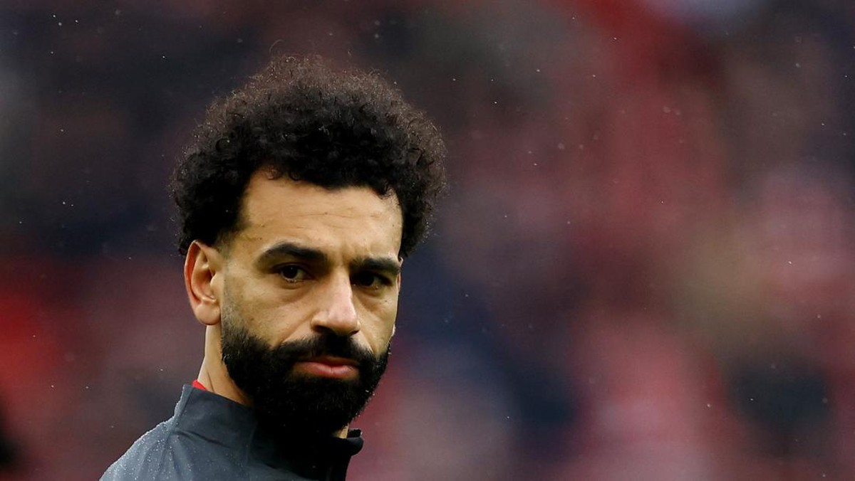 Mohamed Salah tidak tampil di laga friendly bersama Timnas Mesir (REUTERS/Carl Recine)