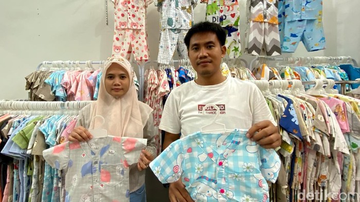 Piyama anak yang diproduksi UMKM asal Kabupaten Bandung diekspor ke Malaysia.
