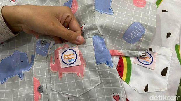 Piyama anak yang diproduksi UMKM asal Kabupaten Bandung diekspor ke Malaysia.
