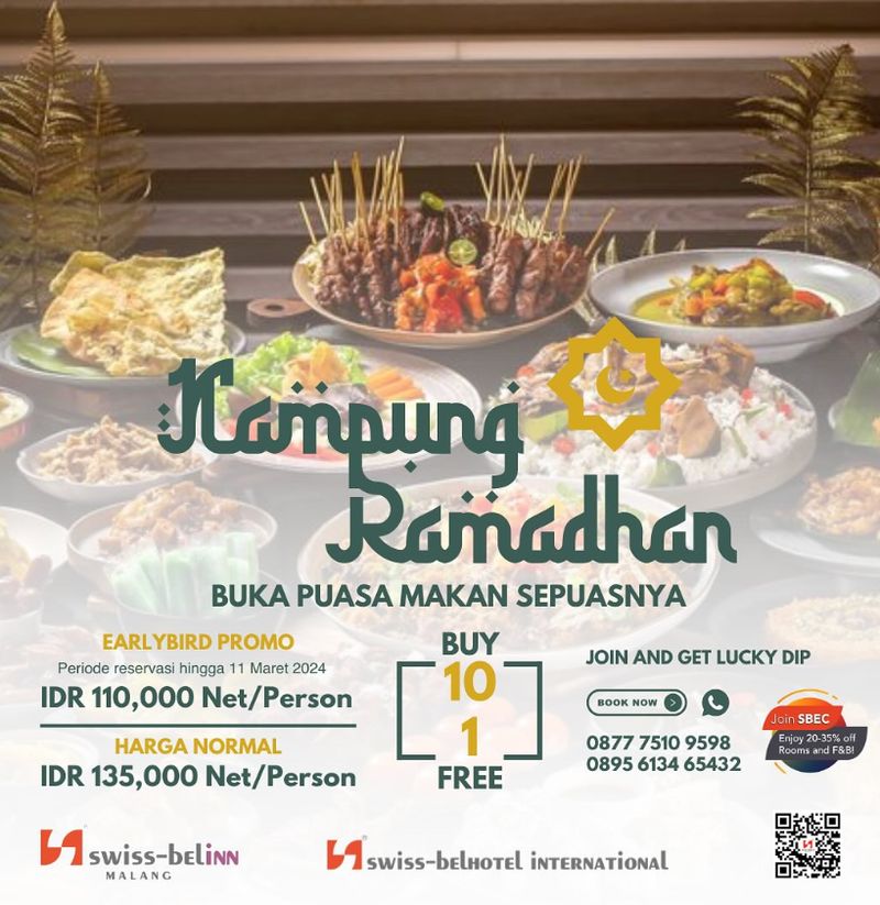 Promo Bukber di Swiss-Belinn Malang.