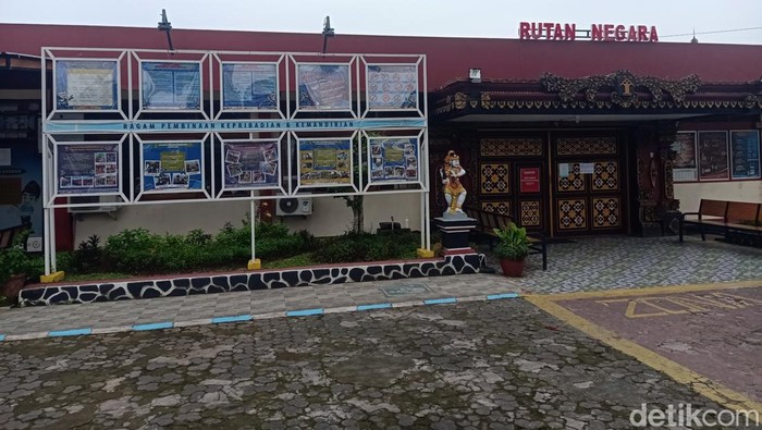 Rutan Kelas II B Negara di Kelurahan Baler Bale Agung, Kecamatan Negara, Kabupaten Jembrana, Bali, Kamis (7/3/2024). (I Putu Adi Budiastrawan/detikBali).