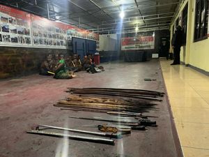 Dugaan Caleg Garuda Otaki Penyerangan Kantor DPRD Jayawijaya Saat Pleno