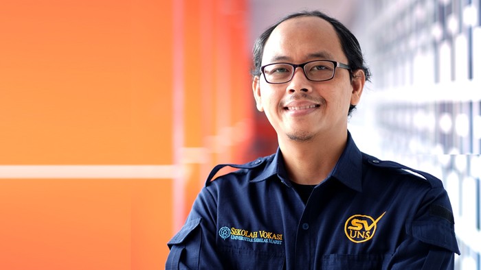 Yudho Yudhanto, dosen vokasi berprestasi di Universitas Sebelas Maret.