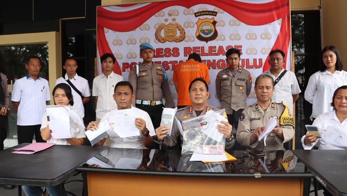 atreskrim Polresta Bengkulu akhirnya menetapkan 4 orang sebagai tersangka atas kasus suap pengaturan skor di Liga 3 Bengkulu