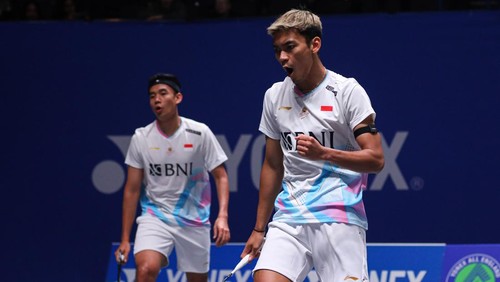 Bagas Maulana/Muhammad Shohibul Fikri di All England 2024