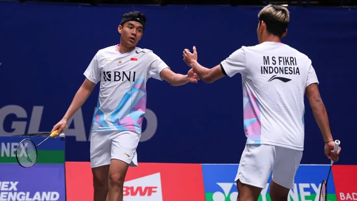 Bagas Maulana/Muhammad Shohibul Fikri di All England 2024