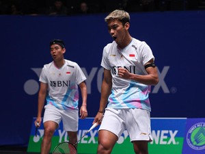 Bagas/Fikri Kalahkan Ganda Nomor 1 Dunia di All England 2024