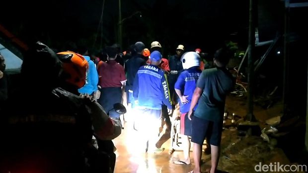 Banjir bandang di Pekalongan, Rabu (13/3/2024).