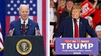 Joe Biden Dan Donald Trump Tiba Di Atlanta AS Jelang Debat Capres