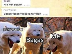 Chat Kocak Orang Kepedean, Menguji Kesabaran di Tengah Puasa