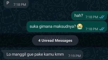 Padahal cuma aku kamu doang. Foto: Instagram/awreceh.id