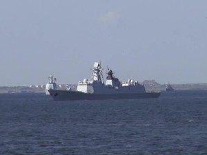Momen Pasukan Rusia-China-Iran Latihan Militer Gabungan di Teluk Oman