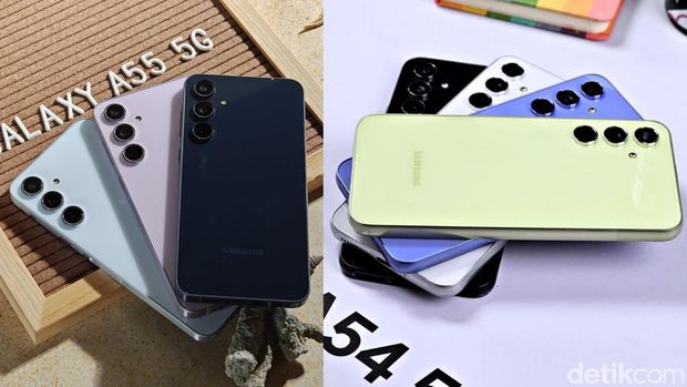Galaxy A55 Vs A54