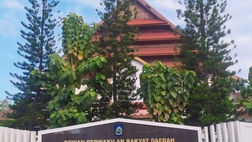Gedung DPRD NTB di Jalan Udayana, Kota Mataram, NTB.