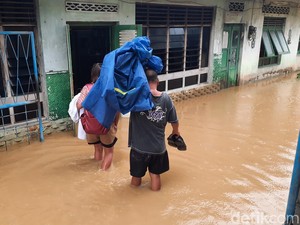 Permukiman Warga Kayen Pati Kebanjiran, Begini Kondisinya