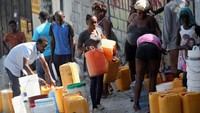 Ribuan orang di Haiti mengalami krisis air bersih akibat gangguan distribusi yang dipicu kerusuhan geng bersenjata.  