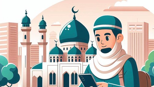Ilustrasi Aplikasi Ramadan