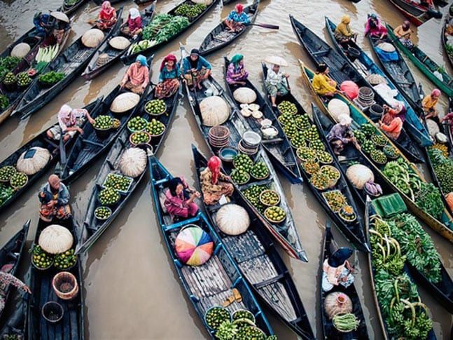 Ini 5 Pasar Apung Paling Keren di Asia, Salah Satunya di Banjarmasin!