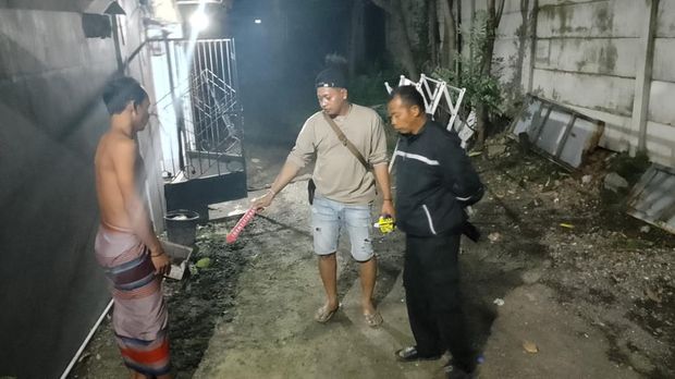 Maling motor dimassa di Mojokerto