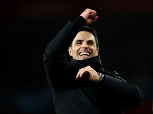 Arteta: Man City Picu Arsenal Ingin Terus Lebih Baik