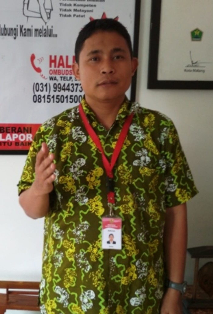 Muflihul Hadi, Asisten Senior pada Ombudsman RI Perwakilan Jawa Timur (dok.istimewa)