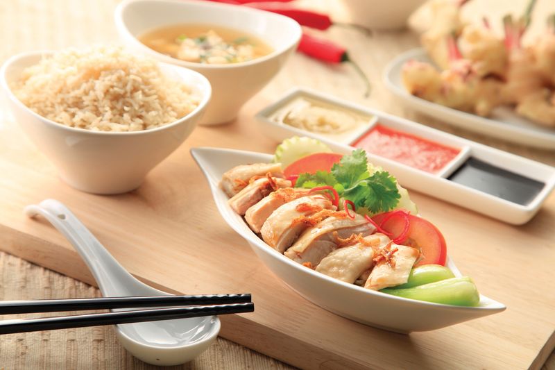 Nasi Ayam Hainan Nasi Ayam Hainan