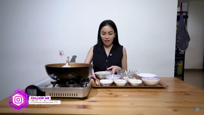 Nikita Mirzani bagikan menu buka puasa favoritnya