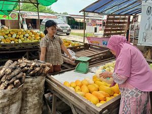 Berburu Blewah Murah Meriah di Palembang, Cuma Rp 3.000/Kg!