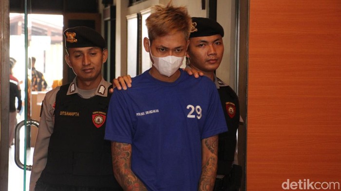 Pelaku pencurian unggas di Srandakan. Pelaku ternyata adalah residivis dan ini menjadi keenam kalinya meringkuk di bui, Rabu (13/3/2024).