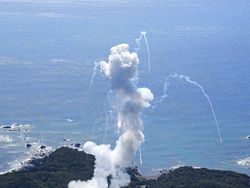 Detik-detik Roket Jepang Meledak Sesaat Peluncuran Menuju Orbit