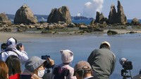Japans Space Ones small, solid-fueled Kairos rocket exploded shortly after its inaugural launch at Space Ones launching pad on the tip of Kii peninsula in Kushimoto town, Wakayama prefecture, Japan March 13, 2024, in this photo taken by Kyodo. Mandatory credit Kyodo via REUTERS ATTENTION EDITORS - THIS IMAGE WAS PROVIDED BY A THIRD PARTY. MANDATORY CREDIT. JAPAN OUT. NO COMMERCIAL OR EDITORIAL SALES IN JAPAN