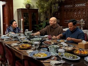 Prabowo Unggah Foto Bukber dengan Titiek dan Didit, Warganet: Masya Allah