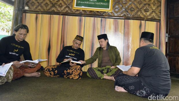 Melihat Mantan Preman Tadarus Alquran di Ponpes Alhasani Kebumen, Rabu (13/3/2024) sore