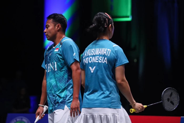 Rehan Naufal Kusharjanto/Lisa Ayu Kusumawati di All England 2024
