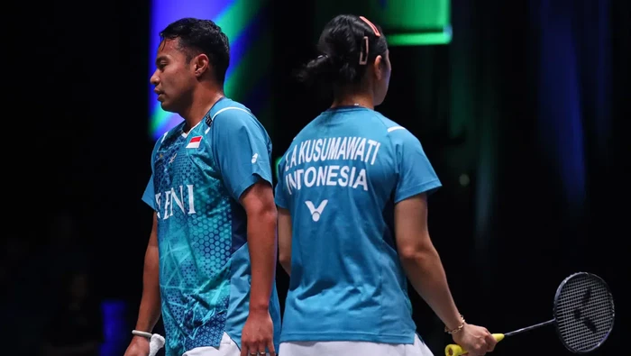 Rehan Naufal Kusharjanto/Lisa Ayu Kusumawati di All England 2024