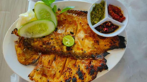 Kuliner seafood bakaran