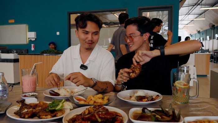 Kuliner seafood bakaran