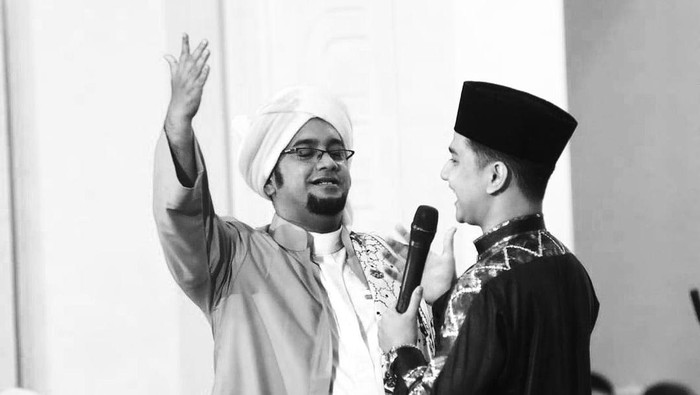 Syakir Daulay dan Habib Hasan bin Jafar Assegaf