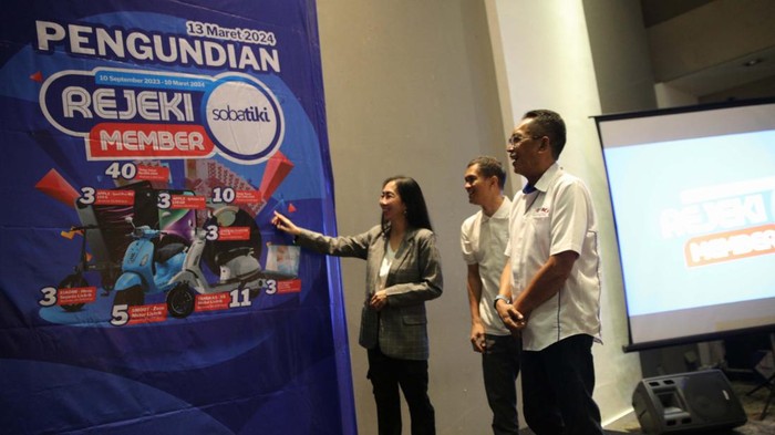 Mengawali bulan Ramadan, Tiki menebar hadiah. Tiki melakukan pengundian hadiah Program Rejeki Member SOBATIKI.
