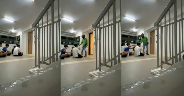 Aksi Kocak Sekelompok Pemuda Sambut Ojol Setiap Pesan Makanan