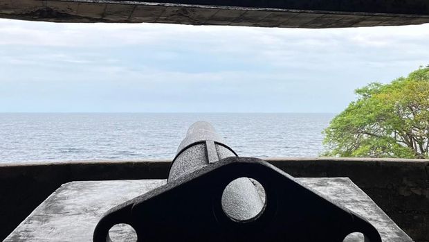 Benteng Baterai A di Kota Sabang (Raphaella Ade Siallagan/detikSumut)